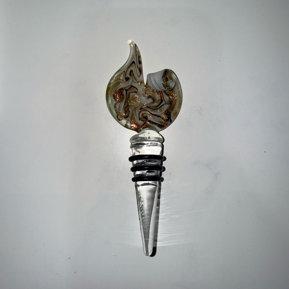 Artistic Glass Wine Stopper